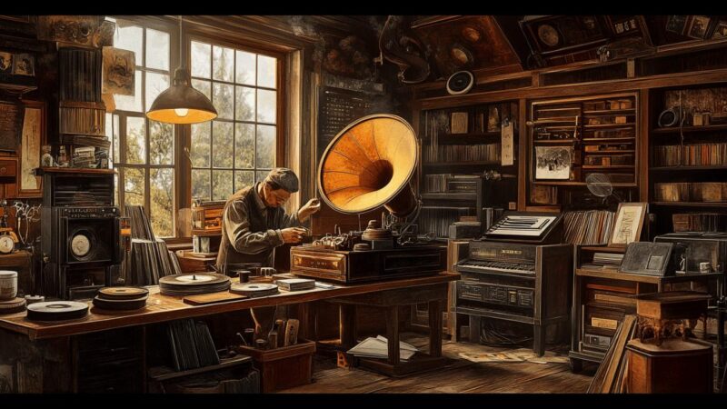 Comment restaurer un phonographe centenaire : De l’etat d’origine a la renaissance sonore