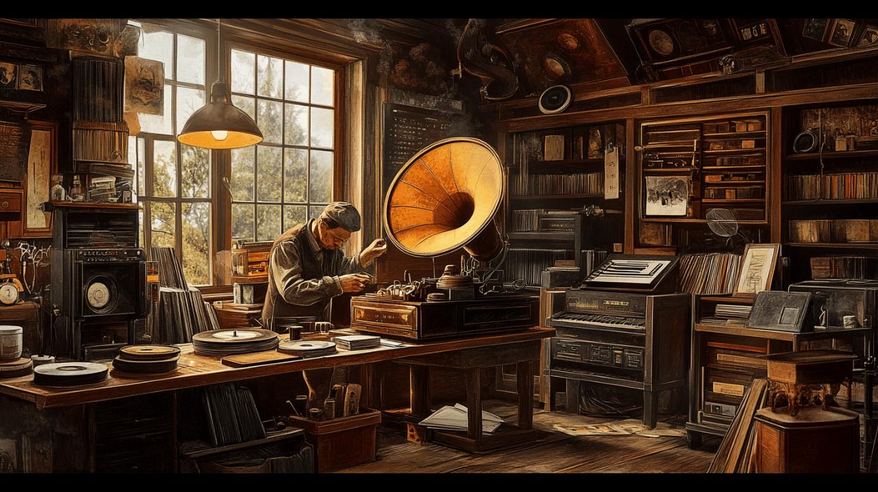 Comment restaurer un phonographe centenaire : De l’etat d’origine a la renaissance sonore